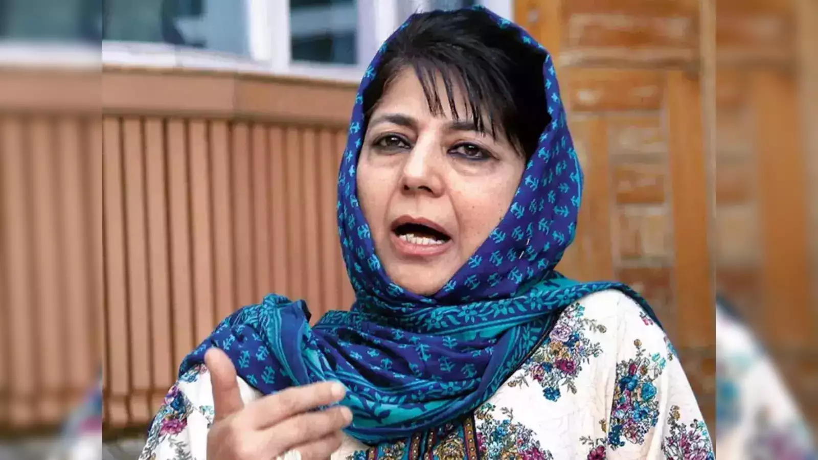 Mehbooba Mufti Former Member Of The Lok Sabha