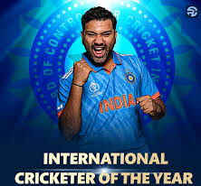 International Cricketer Of The Year 2024 Rohit Sharma