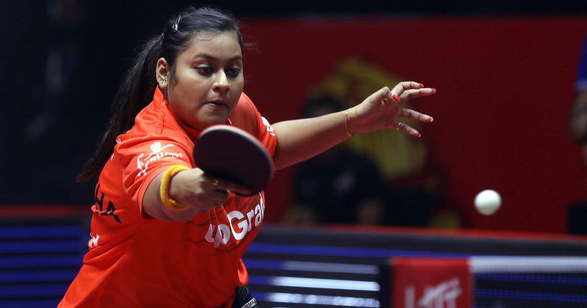 Sutirtha Mukherjee Indian Table Tennis Player