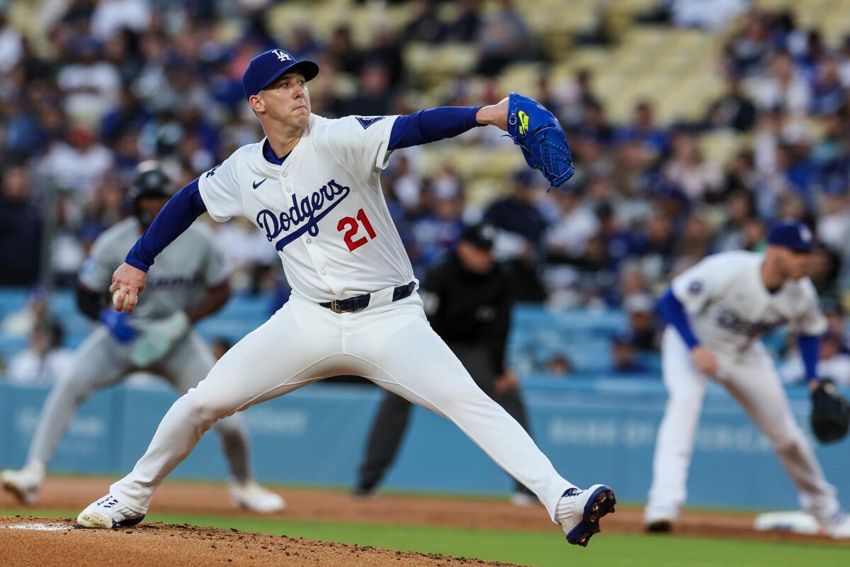 Walker Buehler American Baseball Pitcher