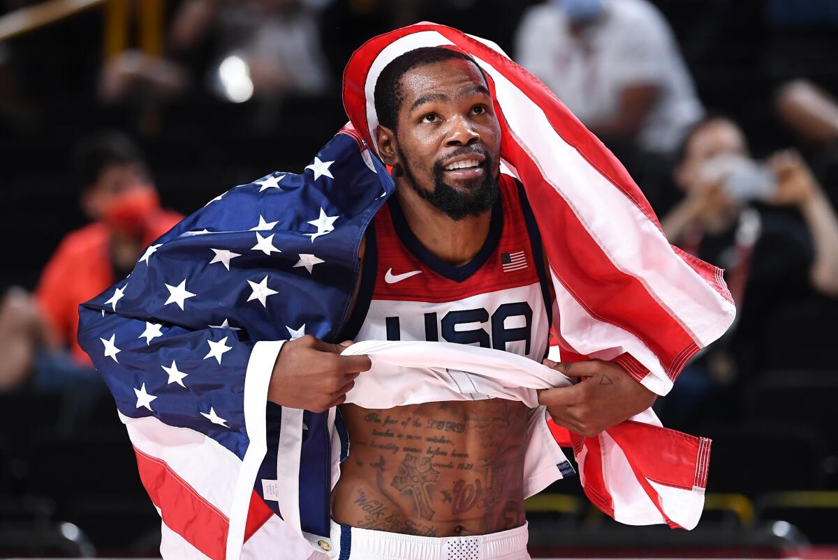 Kevin Durant American Basketball Power Forward