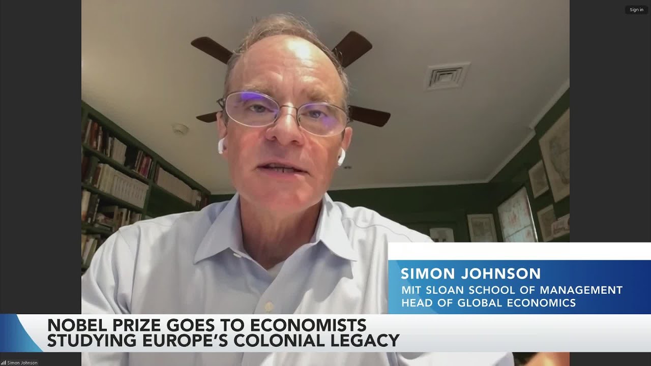 Nobel Prize Winner in Economics Simon Johnson