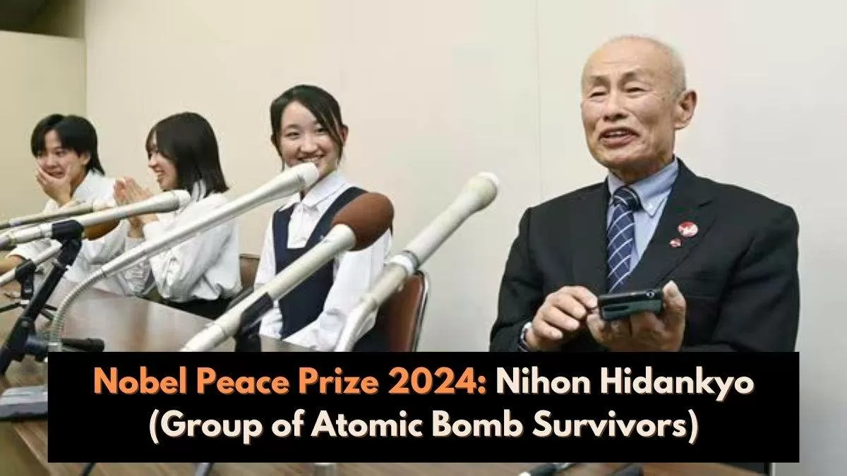 2024 Nobel Peace Prize Winner Japanese Organization Nihon Hidankyo