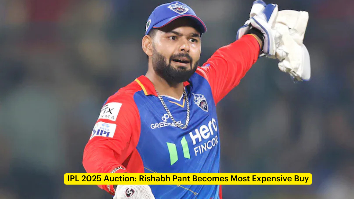 Rishabh Pant IPL 2025 Auction