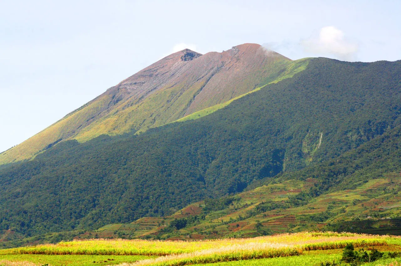 Mount Kanlaon Mountain in The Philippines